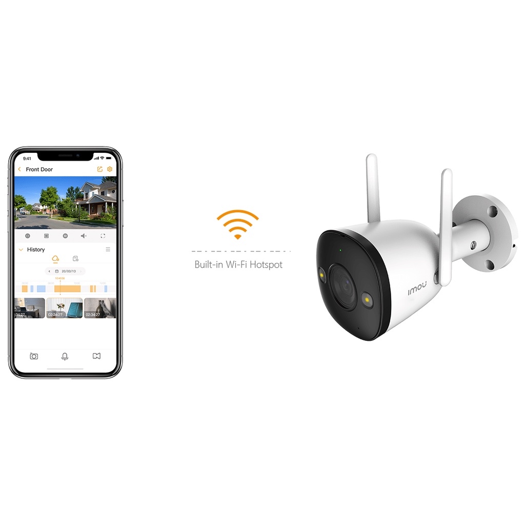 Camera Imou IPC-F22FP- IP WiFi 2MP 1080P camera wifi thông minh có màu ban đêm chính hãng giá rẻ
