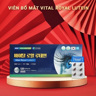 Hot viên uống bổ mắt vital royal lutein hàn quốc 120 viên