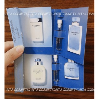 Vial 1,5ml nước hoa Dolce&Gabbana Light Blue