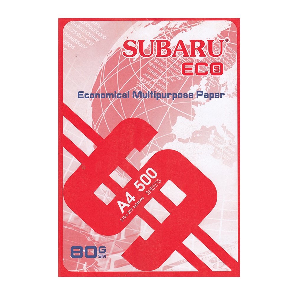 Giấy A4 Subaru Eco 80Gsm - 8938500246067