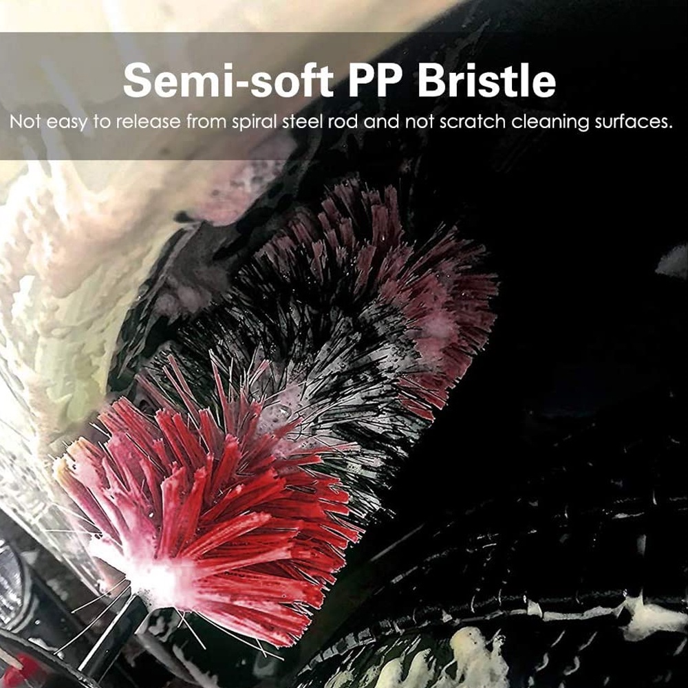 Bàn Chải Vệ Sinh Lốp Xe Hơi / Xe Máy Đa Năng Tiện Dụng