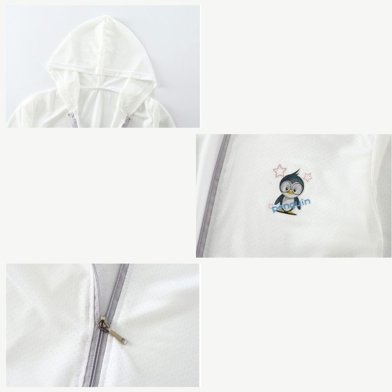 Áo khoác chống nắng cho bé Bosskids vải thun kim cương chống tia UV thông hơi tốt - AKCN10323