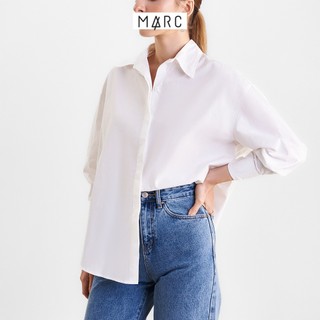 Áo sơ mi nữ MARC FASHION basic oversize CBHH112221