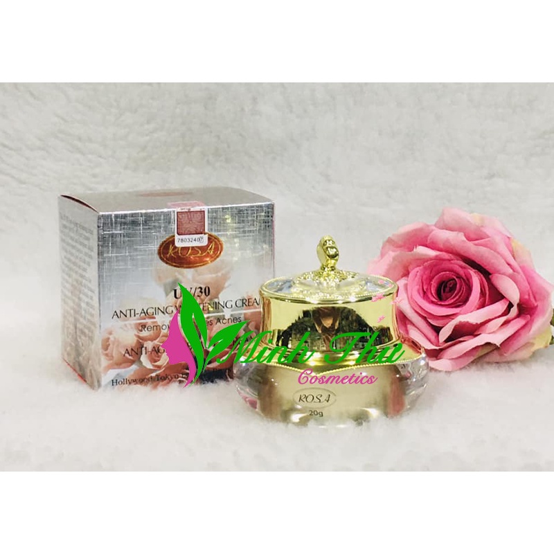 Kem dưỡng da chống lão hóa Rosa UV30 Anti-Aging Whitening Cream- 20g