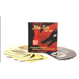 Thẻ bài Ma sói Character Việt Hóa Boardgame Hấp Dẫn