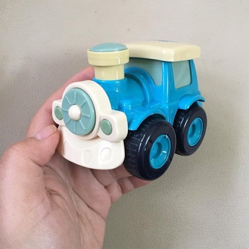 Set 8 xe poli chạy đà không cần pin cho bé