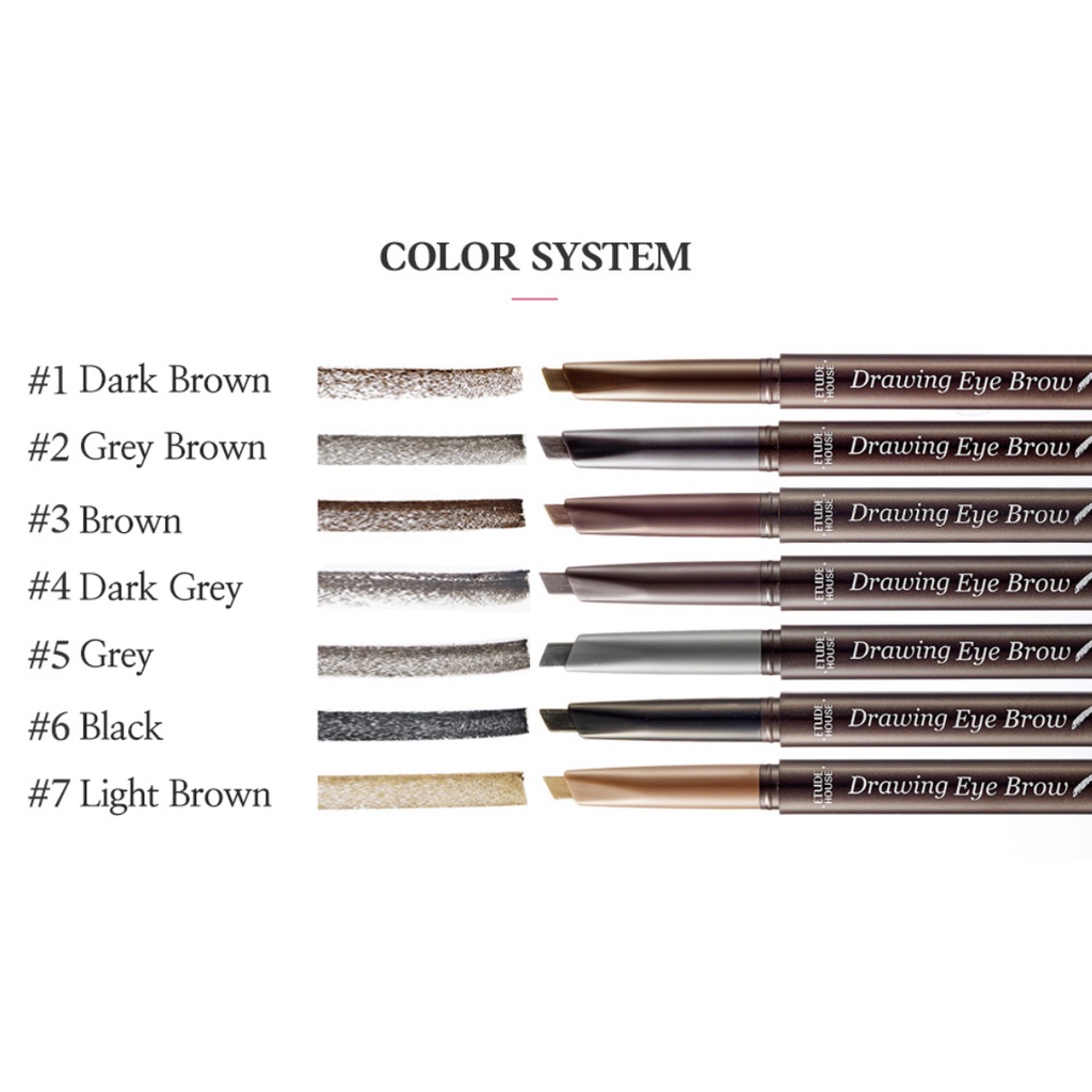 Bút Kẻ Lông Mày ETUDE Drawing Eye Brown 0.25g