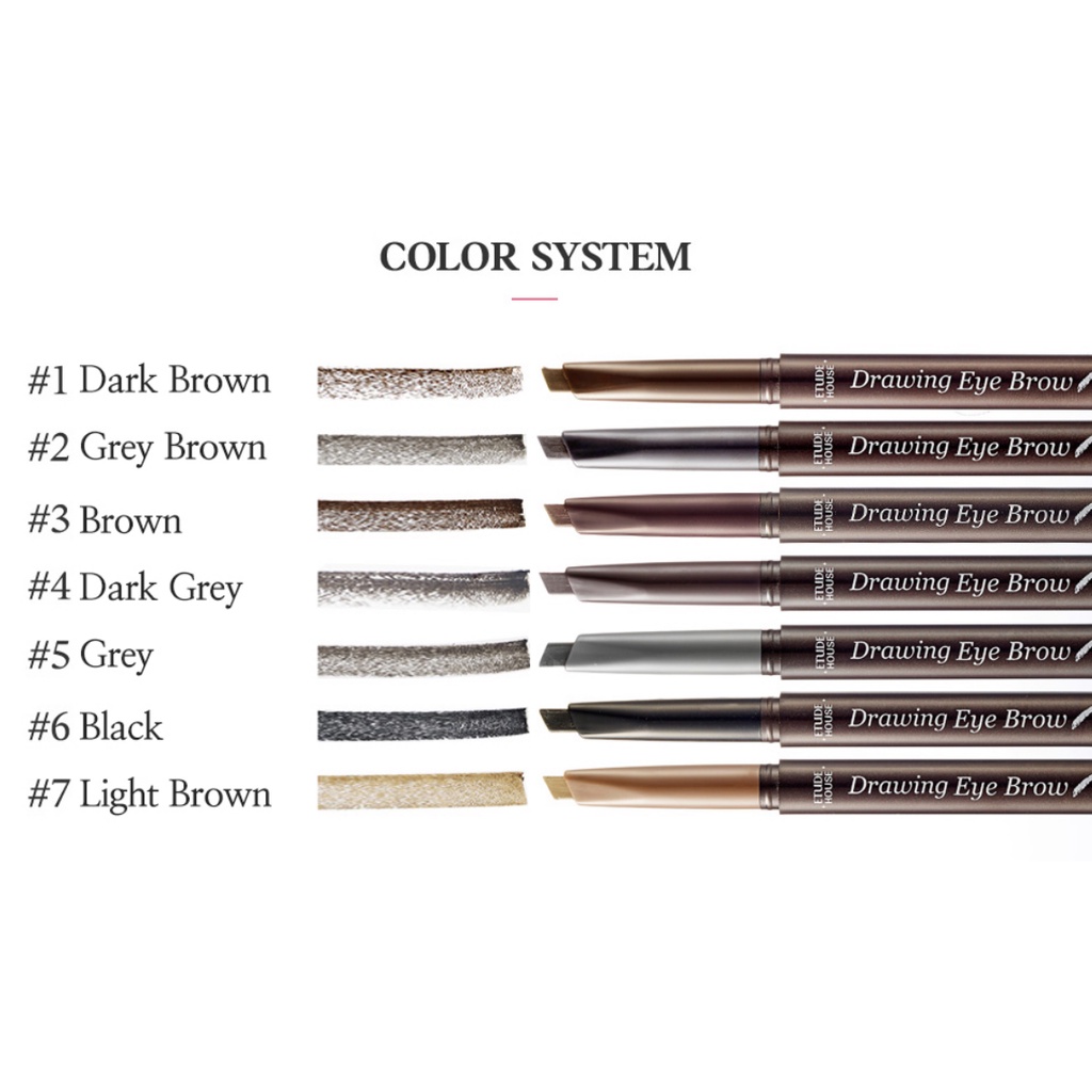 (BILL KOREA) Bút Kẻ Lông Mày ETUDE Drawing Eye Brown 0.25g