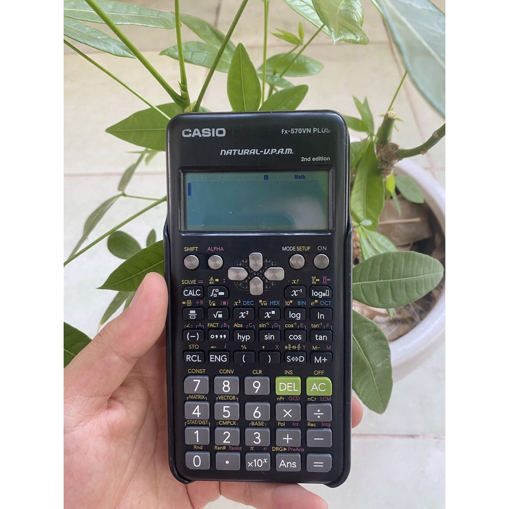 Máy tính học sinh Casio FX570VN plus_2nd Edition chính hãng