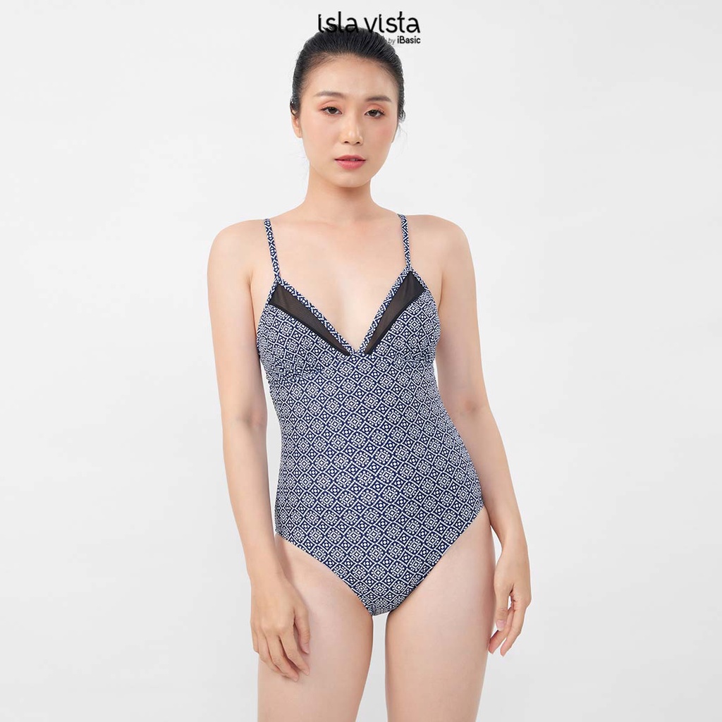 Đồ bơi nữ một mảnh hai dây viền ngực Isla Vista IVWM002