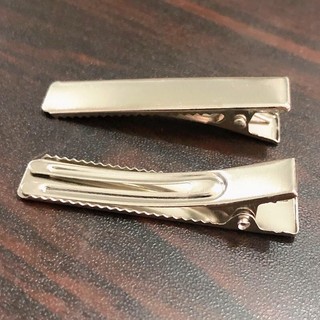 Kẹp mỏ vịt 2 chân, kẹp mỏ vịt làm kẹp handmade, kẹp mỏ vịt 5cm