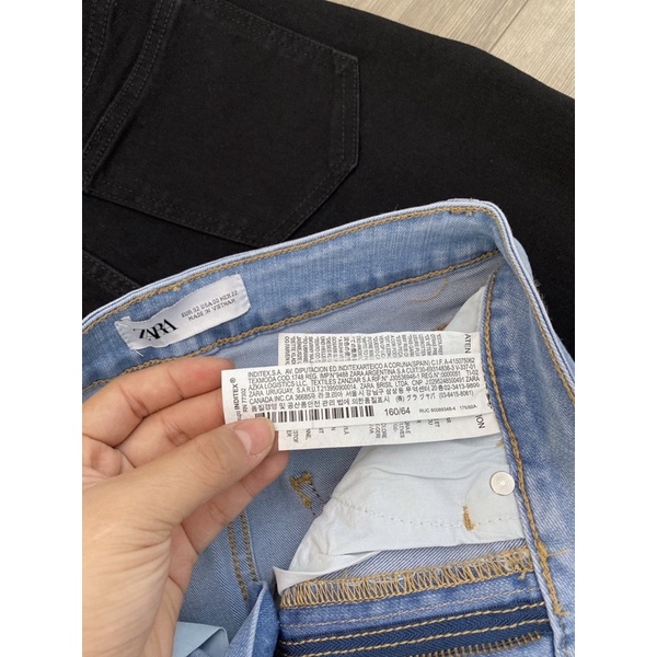 Chân váy jeans zara