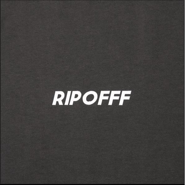 RIPOFFF Basic Heavyweight Boxy T-shirt - Grey