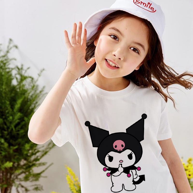 Áo Thun Kuromi Dễ Thương Unisex Nam Nữ