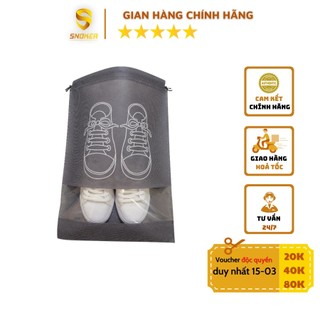 Túi đựng giày dép du lịch, túi đựng dây rút size lớn tiện lợi