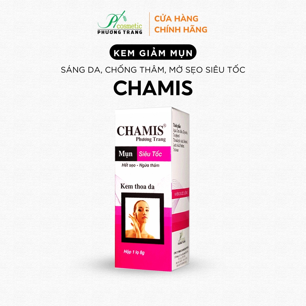 Kem giảm mụn siêu tốc, mờ thâm sẹo CHAMIS - P14