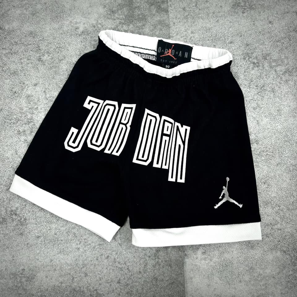 Bộ cộc tay Jordan cho bé trai và bé gái phong cách sành điệu,chất cotton dày dặn loại 1