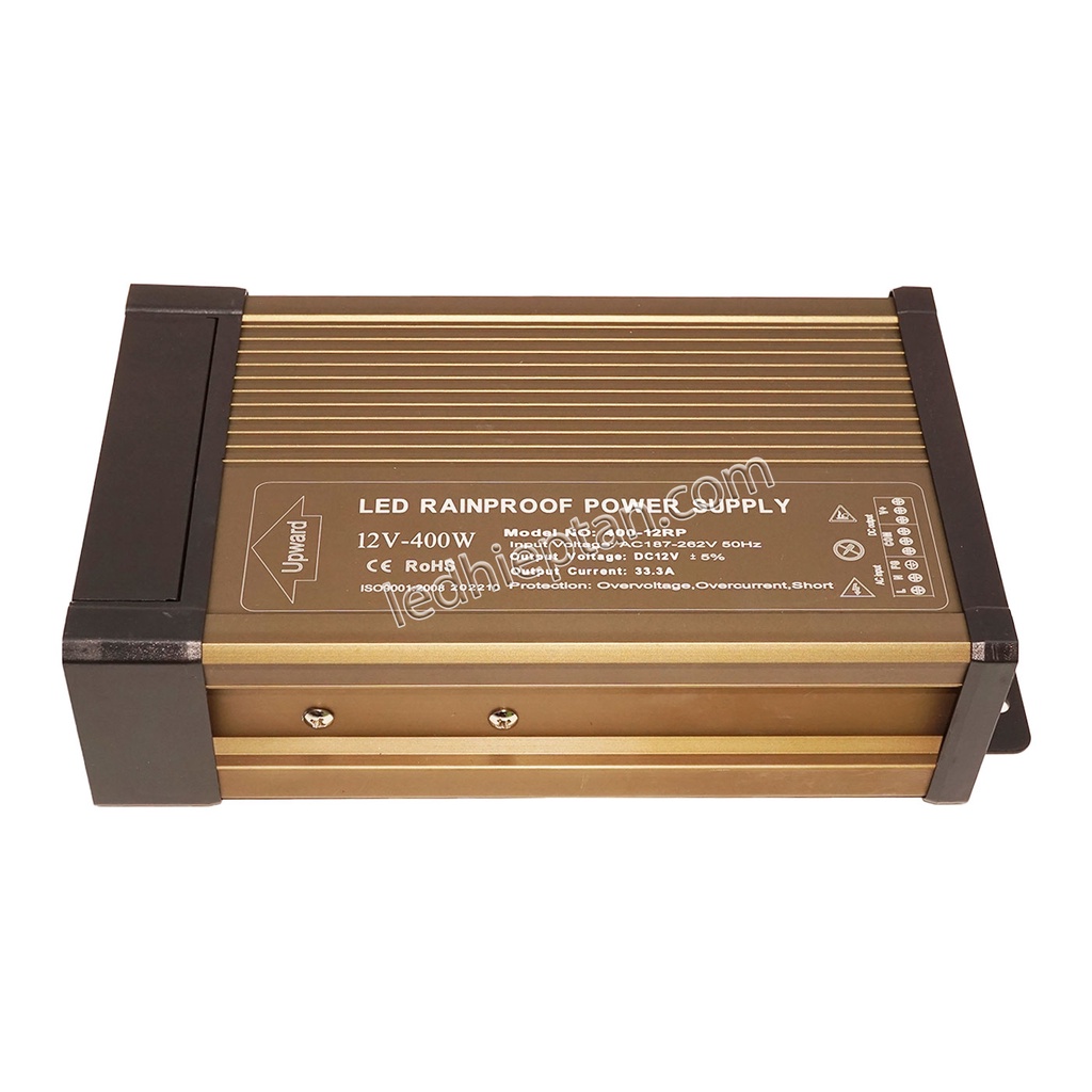 Nguồn LED 12V33A 400W ngoài trời Bảo hành 12 tháng