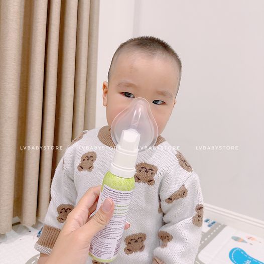Xịt mũi họng phun sương cho trẻ sơ sinh 0m+ Boogie Micro-Mist Saline Inhaler 50g