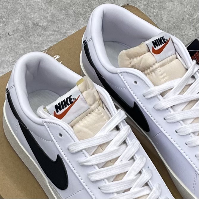 Giày thể thao sneaker  BLAZER LOW 77 VINTAGE WHITE BLACK