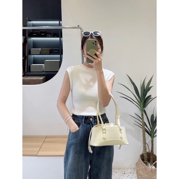 Áo len mỏng cộc tay freesize phong cách HQ A48