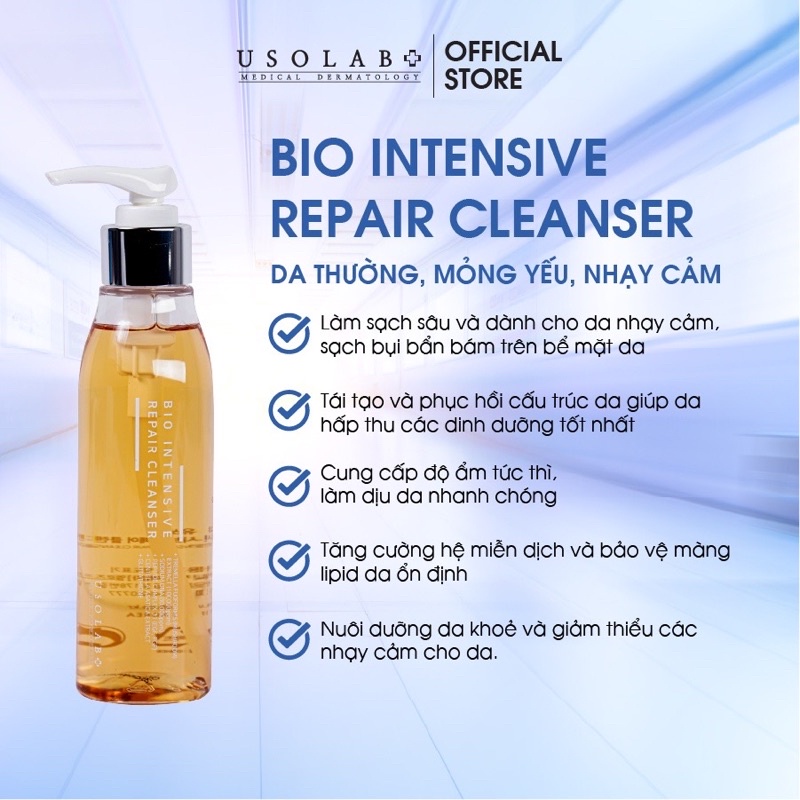 Các Loại Sữa Rửa Mặt Usolab Cleanser