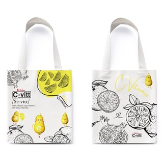 [Qùa tặng không bán] Túi vải canvas C-vitt