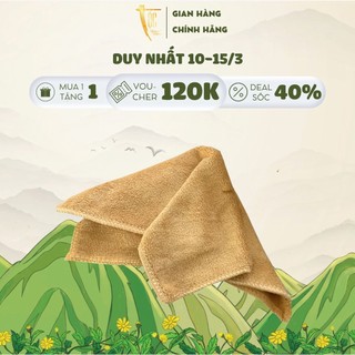 Khăn lau bàn thờ - Tộc Nature màu vàng khác biệt