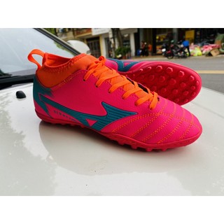 [ RẺ VÔ ĐỊCH ] Giầy đá bóng cao cổ CR7 màu xanh dương ( giầy bóng đá cổ chun đế TF ) D09