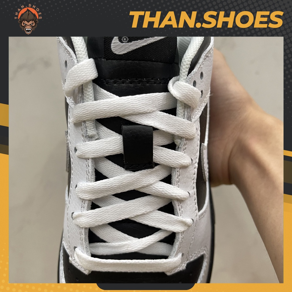 Giày Dunk Low Retro Reverse Panda SB Panda Trắng Đen - Than.Shoes