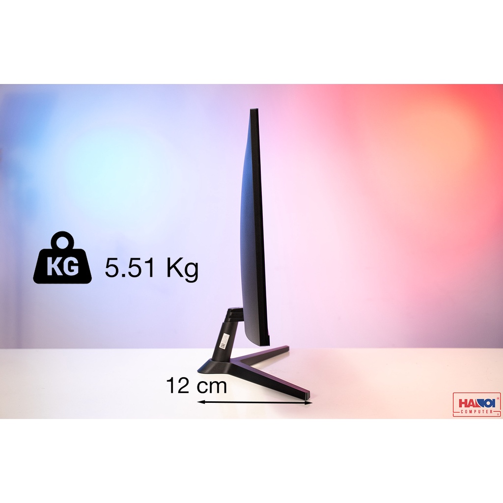 Màn hình HKC MB27V9  Thiết kế hiện đại, đẹp mắt, kết nối dễ dàng