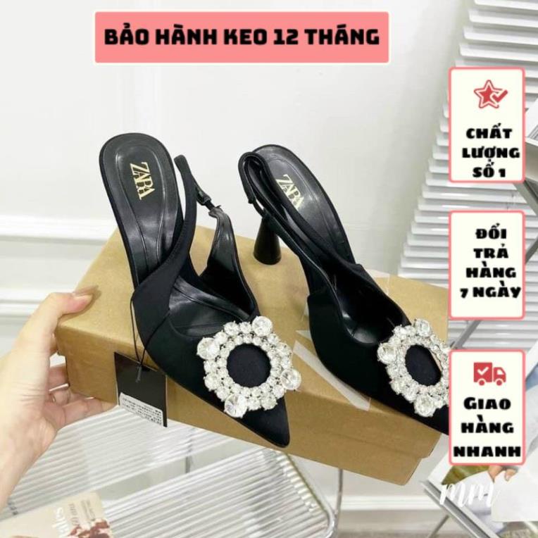 GIÀY BALL KHOÁ VUÔNG ĐÁ GÓT CAO 7 PHÂN