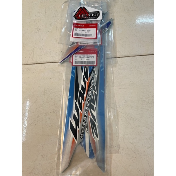 Tem wave zin chính hãng đời 2002 xanh dương