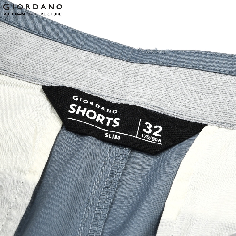 Quần Shorts Khaki Nam Giordano 01103202