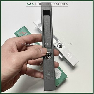 Bộ khoá cửa lùa nhôm hiệu ALBOH (Khoá cửa lùa có tay nắm âm/ Khoá lùa TB tay âm)