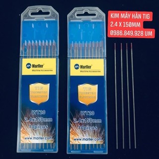 Kim hàn dùng cho máy hàn tig, kích thước kim 1.6x150, 2.4x150mm
