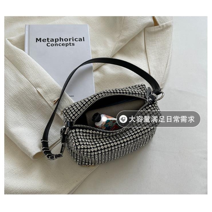 Túi Đính Đá Cầm Tay ,Túi Xách Tay Hàng Cao Cấp Fullbox Dây Đeo Chéo ,Clucth Dự Tiệc WANG