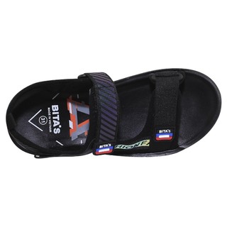 Sandal đế bằng bé trai Bita's SEN.69 (Đen + Xanh dương)