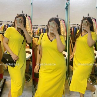 [virusplussize]Đầm Midi Tommy bigsize