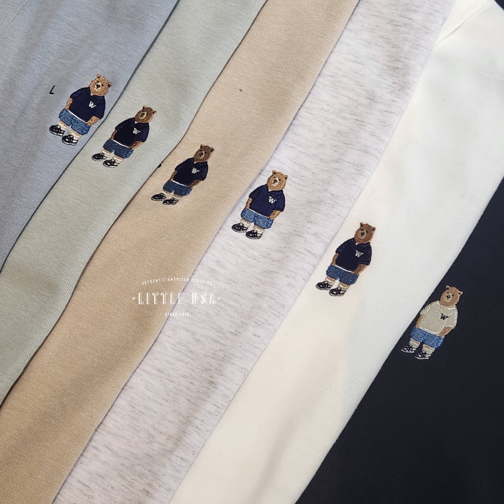 Chính hãng Áo Polo WHOAU Steve Short Sleeve Collar T-shirt WHHAE2411U Unisex Nam Nữ