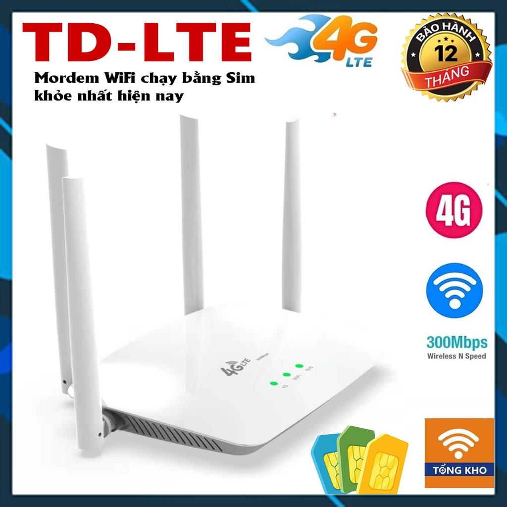 Cục phát wifi 4G, bộ phát wifi dùng Sim 4G/3G LTE - R102 - 4 ăngten dùng cho ô tô, văn phòng và nơi không có internet