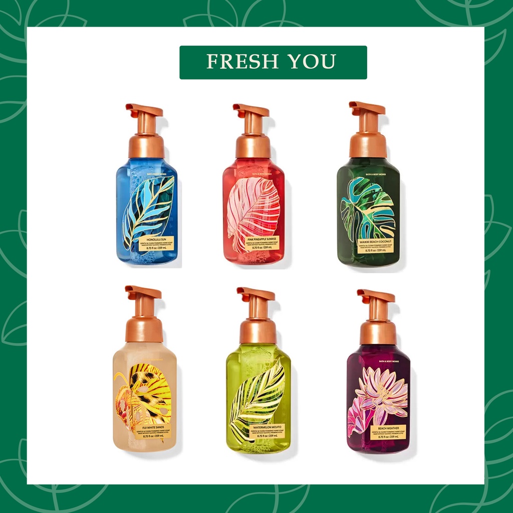 (Đủ mùi) Nước rửa tay tạo bọt 259ml- Bath and Body Works - fresh you