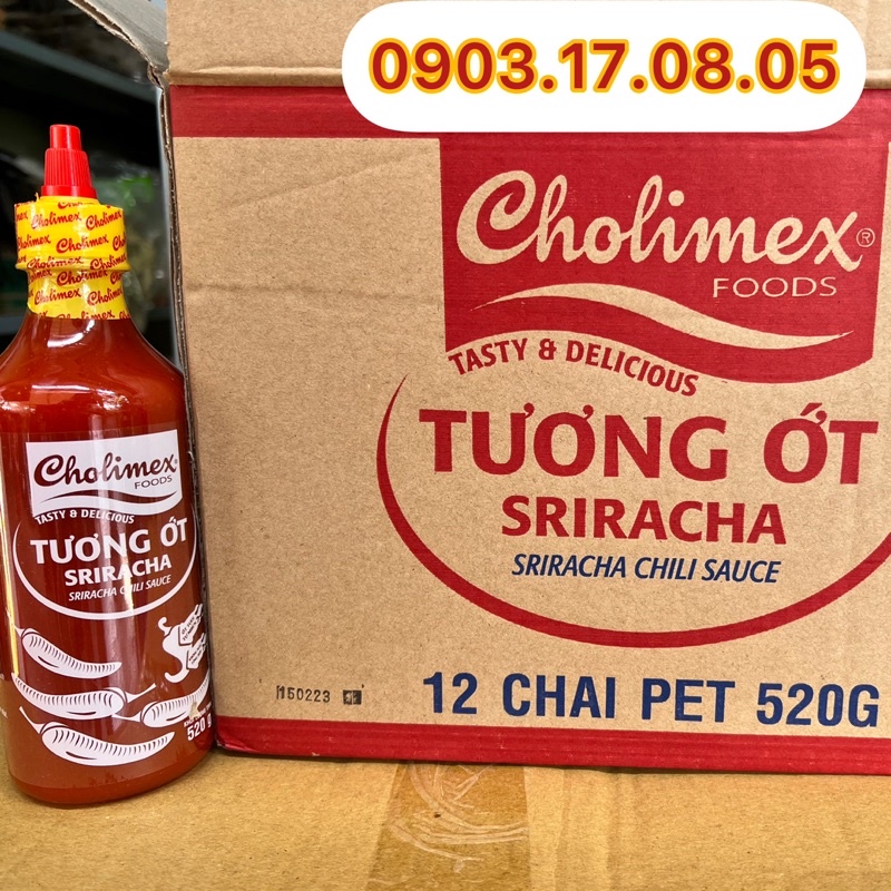 Tương ớt Siracha 520gr Cholimex