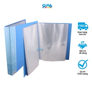 Bìa nhựa nhiều lá thiên long 20/40/60/80 lá - chính hãng