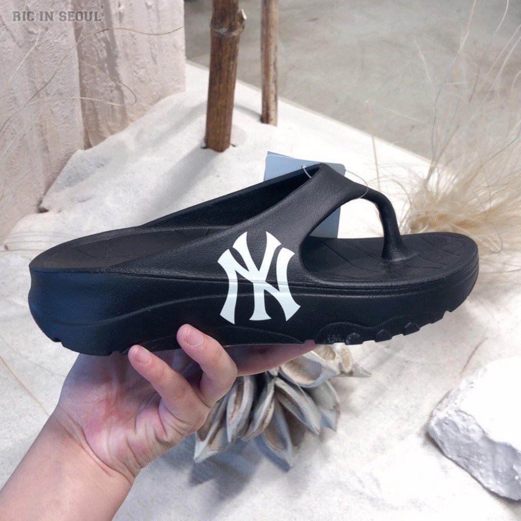 Dép xỏ ngón nữ NY unisex đế cao 5cm, dép kẹp nữ đúc nguyên khối thời trang mẫu mới năm nay