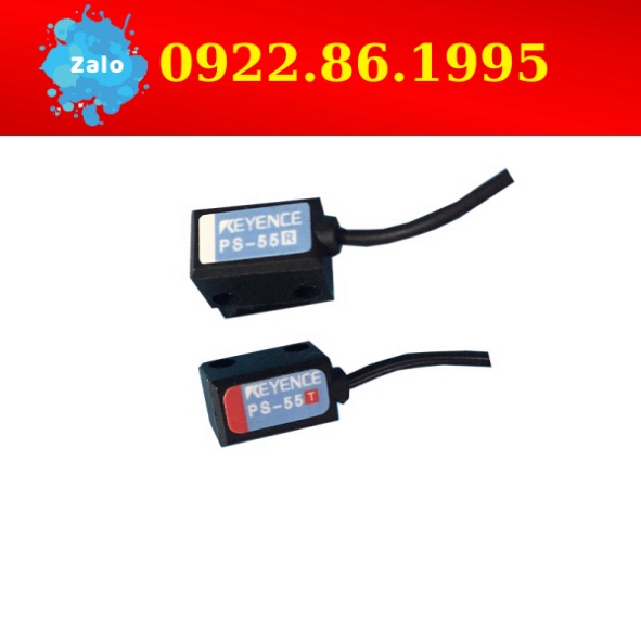 XuấtVAT Cảm Biến Công Tắc Quang 201 55T 55X28 Keyence PS-55R hàng mới