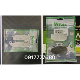 Bố thắng xe điện vinfast klara /klara s /klara a2 - thương hiệu vital made in thailand
