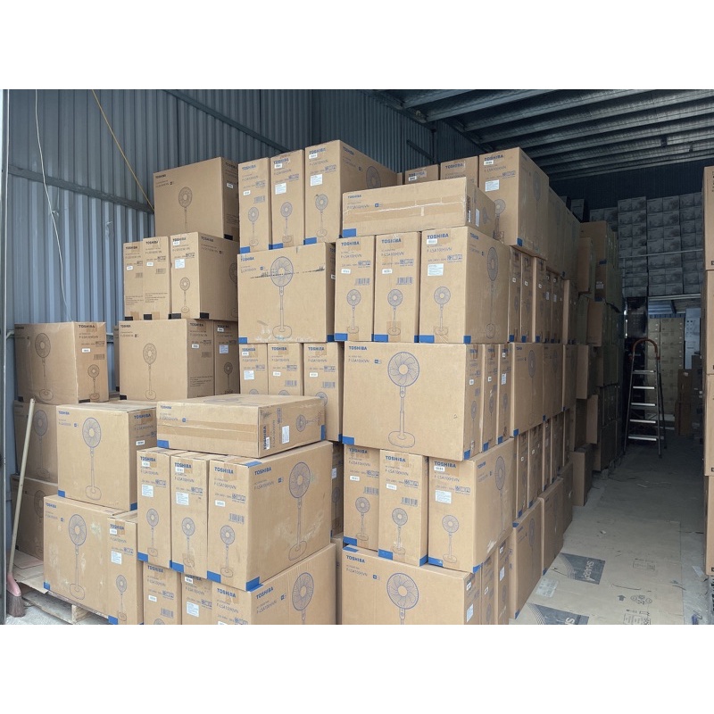 Quạt Đứng Toshiba F-LSA20VN 5 Cánh, Có Điều Khiển: Cam Kết Chính Hãng, Hàng Mới Đập Hộp, Bảo Hành 12 Tháng