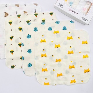 Khăn xô khăn sữa cho bé sợi tre( hộp 6 chiếc)- 55583