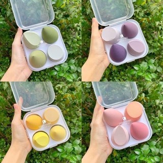 Set 4 Bông Mút Trang Điểm